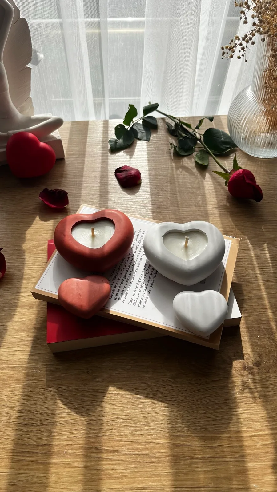 Kalp Set Soya Wax Mum