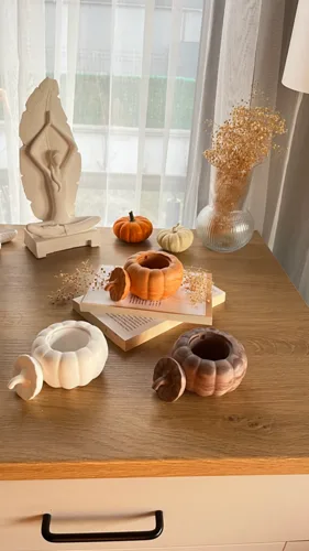 Balkabağı Halloween Dekoratif Obje & Biblo & Kase & Tabak