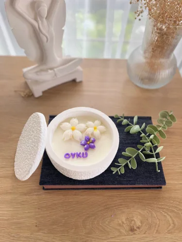 İsme Özel Mum Soya Wax Mum Kişiselleştirilmiş El Yapımı Doğal Mum
