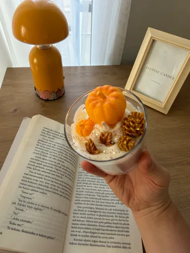 Hello Autumn Balkabaklı Soya Wax Mum