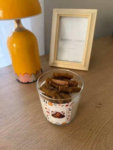 Sonbahar Odun Temalı Soya Wax Mum